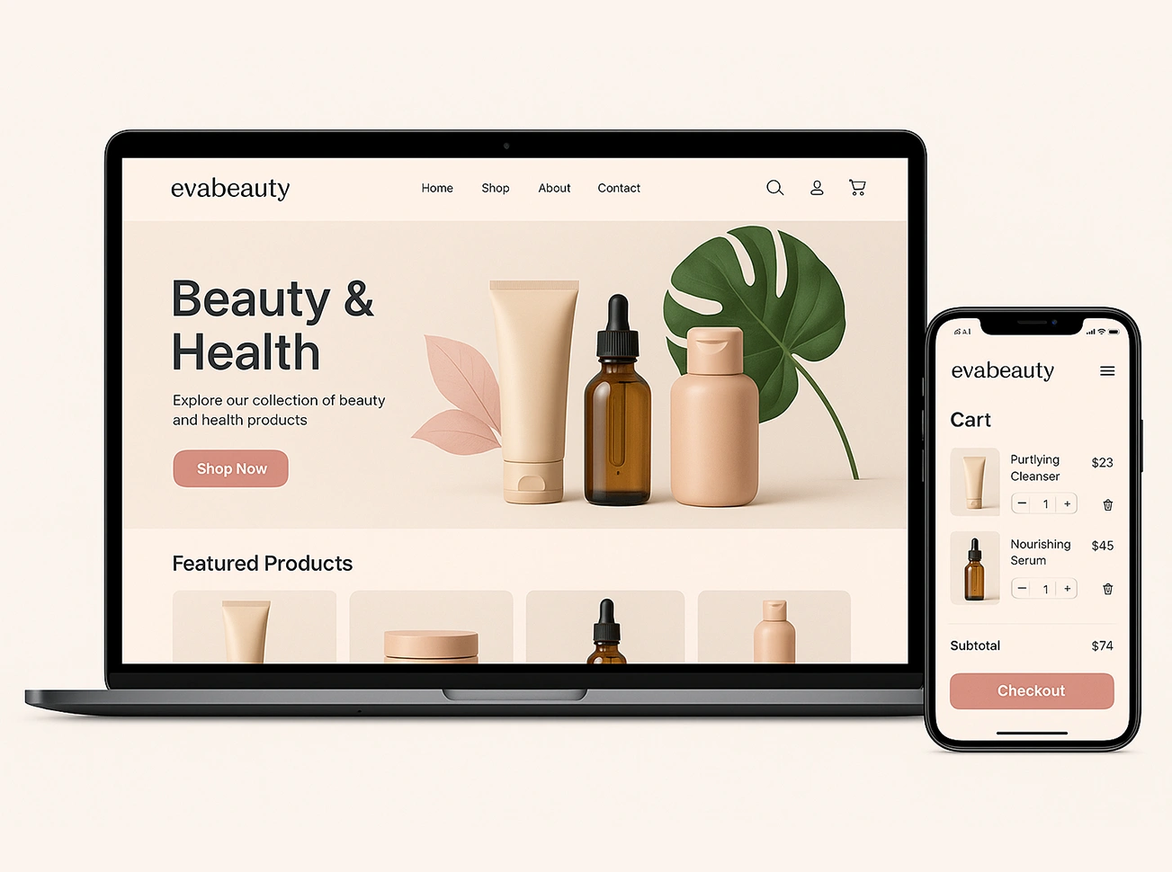 Startup online e-commerce store development